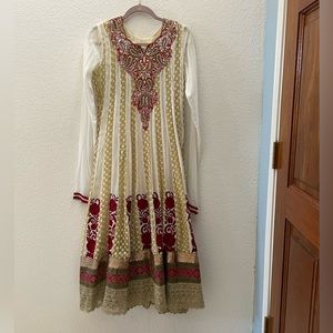 Long Sleeve Indian Dress‎